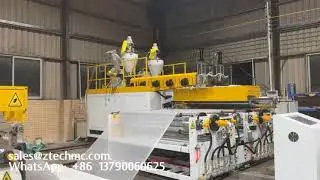 New design air bubble film wrap packaging roll making machine 4 layer bubble wrap machine