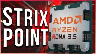 APU AMD STRIX POINT &mdash; подробности и характеристики будущих чипов Zen 5 и RDNA 3.5!