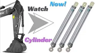 Homemade RC Excavator from volvo | Part 03 - Hydraulic Cylinder