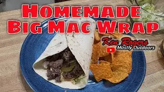 Homemade Big Mac Wraps
