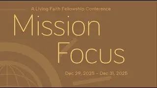 Mission Focus 2026 - Monday Evening