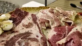 Juicy Lamb Chops, Beef Kalbi & Crispy Pork Belly | Ultimate Meat Feast