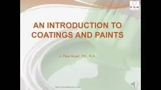 Introduction to Coatings and Paints