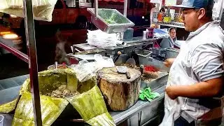 TACOS!! The BEST MEXICAN STREET FOOD - Going DEEP In To The Streets Of SAN LUIS POTOSI, MEXICO