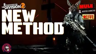 THE DIVISION 2 MULES FOR SOLO BEGINNERS (LIVE)