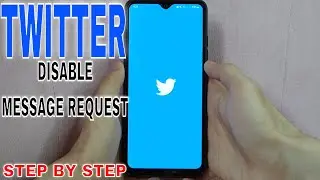 ✅ How To Disable Message Request On Twitter 🔴