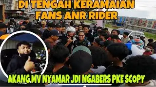 AKANG MV MENYUSUP ACARA ANR RIDER NYAMAR JADI NGABERS DIANTARA RATUSAN FANS