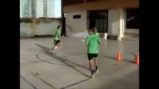 Treino de Futebol. Rodízio de Futsal 8 e X. Como passar em testes de futebol. Treinos diferenciados.
