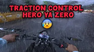 Traction control Hero ya zero | MT15 TCS GOOD OR BAD | KYA BARISH ME TCS ON KARNA CHAHIE