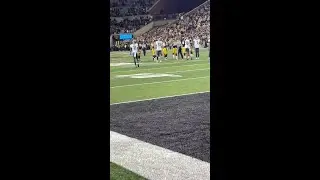 Gronowski to Vander Zee during the Hawkeyes' winning drive