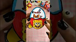 🇺🇸DIY PAPER🇺🇸SpongeBob SquarePants Kinder Joy | Paper Craft Ideas  #papercraft #paperdiy #diy