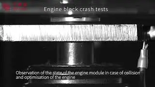 Engine block crash tests