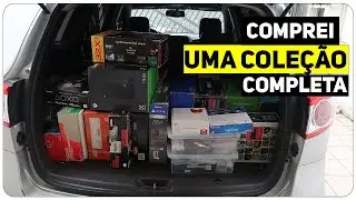 LOTEI MEU CARRO DE GAMES! MUITOS JOGOS INCRIVEIS!