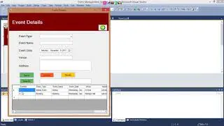 Event Management System in C# (CRUD)