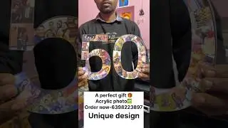 👉Acrylic photo trending design#latestlikes#thedecorian#gift#decor#diy#craft#unique#trending#viral