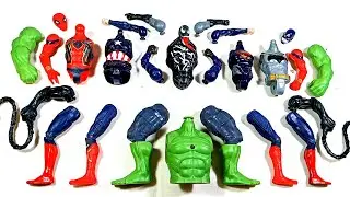 Spider-Man Toys Action Figuers//Hulk Venom Batman Superman Captain America