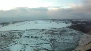 CL30 Blue Jet - UUEE/SVO (Moscow-Sheremetyevo) ILS 25R Approach