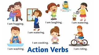 Action Words for Kids | Learn Verbs with examples | Action Words for beginner | verbs for kids
