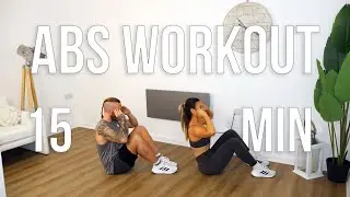 15 Minute Abs Workout At Home [No Equipment]