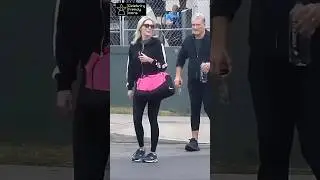Dolph Lundgren walks with his Wife after workout 😍&hearts;️ #dolphlundgren