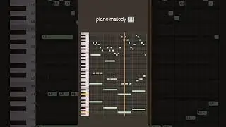 how to make piano melody in fl studio  #producer #beat #guitar #piano #flstudio #cubase #video