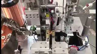 Fully automatic toroidal winding machine for thin wire