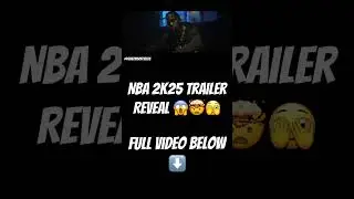 NBA 2K25 Trailer Reveal #shorts