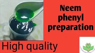 Neem பினாயில் சுலபமாக தயார் செய்யும் முறை / Neem phenyl preparation ( Nemyl type)