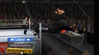 WWE 12 - John cena vs AX - table finisher