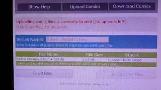 How to create folders/series with ComicFlow (web server tutorial)
