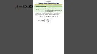 Compound Interest Formula Explained 💰 | Fast & Easy! Example 4
