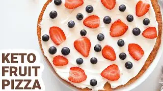 Keto Fruit Pizza