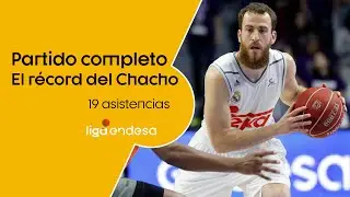 PARTIDO COMPLETO: el récord de Sergio Rodríguez: 19 asistencias
