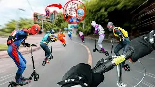 Siêu Nhân Nhện Truy Lùng Kẻ Đã Trộm Xe Đạp Của Nhện Đỏ || Tổng Hợp Video Hành Động Hay Nhất + POV