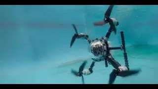 Creepy Chinese drone swims underwater and flies through air