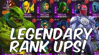 WHITE LANTERN SINESTRO + *NEW* KILLER CROC LEGENDARY RANK UP! - DC Legends