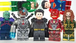 LEGO Justice League | Batman | Martian Manhunter | Green Lantern | Superman Unofficial Minifigures