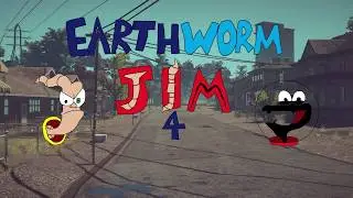 Earthworm Jim 4 (parody) Full Gameplay Jims Adventure