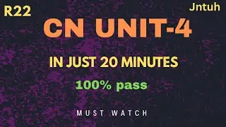 CN unit4 IN JUST 20 MINUTES | 100% PASS | MUST WATCH