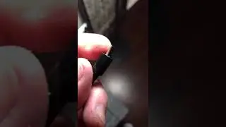 2/5/19  Example of Someone bending charger tip