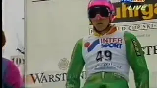 Kazuyoshi Funaki - 131.5 m (fall) - Bischofshofen 1995