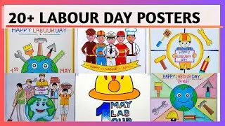 Labour Day Poster Drawing Ideas|Labour Day Drawing|May Day Drawing&bull; labour Day Poster making ideas