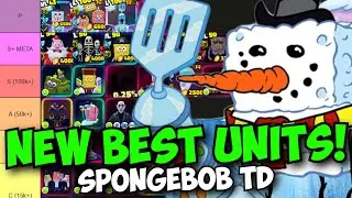 New Best Units in Spongebob TD! (TIER LIST)