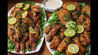 طريقة عمل السمك الفيلية والجمبري ينافس اشهر المطاعم وبطريقة سهلة وبسيطة