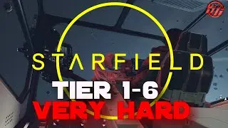 Starfield Flight Simulator Very Hard Difficulty Tier 1-6 LEGIT With Tips | NO CRASH STRATEGY