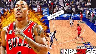 MY *NEW* 6'5 DERRICK ROSE BUILD IS TAKING OVER 3V3 PRO AM ON NBA2K26 BEST BUILD IN NBA2K26