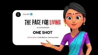 Class 10th English Chapter 1 | The Pace for Living | 3D Cartoon Animation | Ultra 10th | BSEB 2025