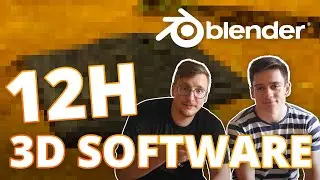 In 12 STUNDEN BLENDER lernen??? - 3D Modellierung und Rendering als Anfänger!