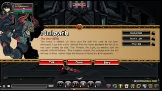 AQW templedelve full walkthrough