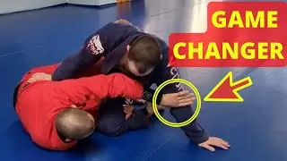 Grip Fighting Game Changer leading to Leg Attacks and Sweeps from Half Guard